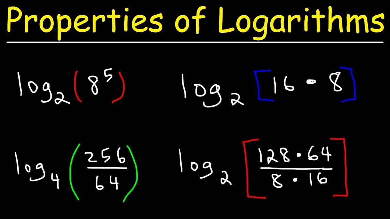 How to Simplify and Evaluate Logarithms Using Properties