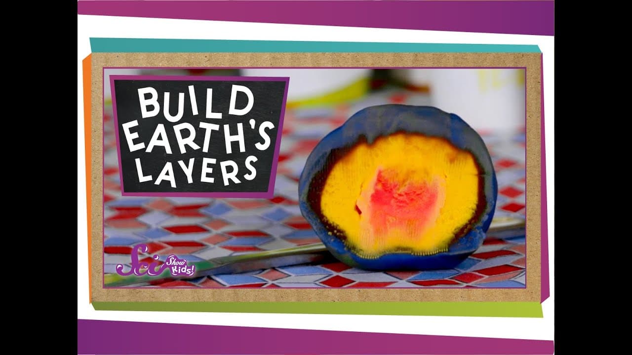 Making a Clay Model of Earth's Four Layers