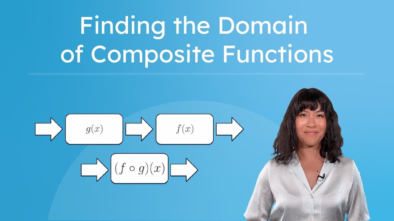 How to Find the Domain of Composite Functions