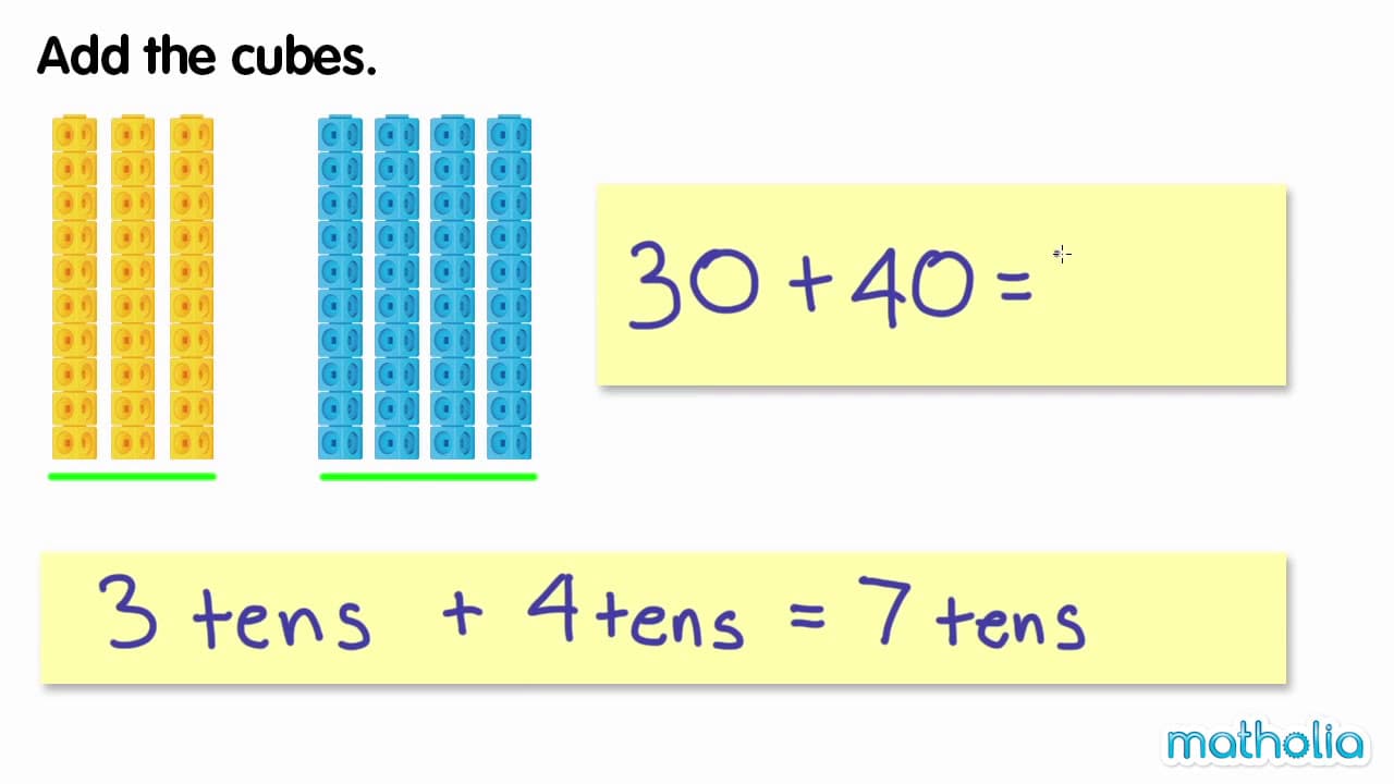 Adding Tens to Two-Digit Numbers