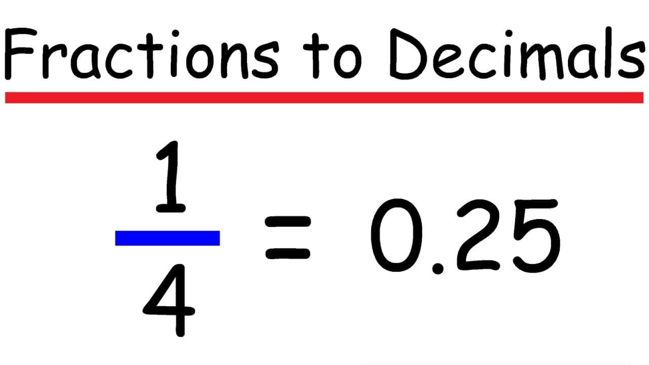 How to Convert Fractions to Decimals Using Long Division