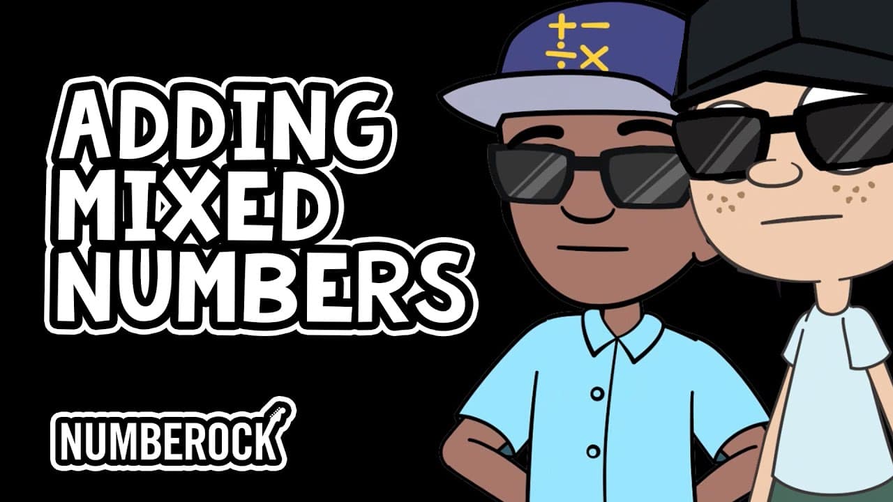 Adding Mixed Numbers and Regrouping Improper Fractions