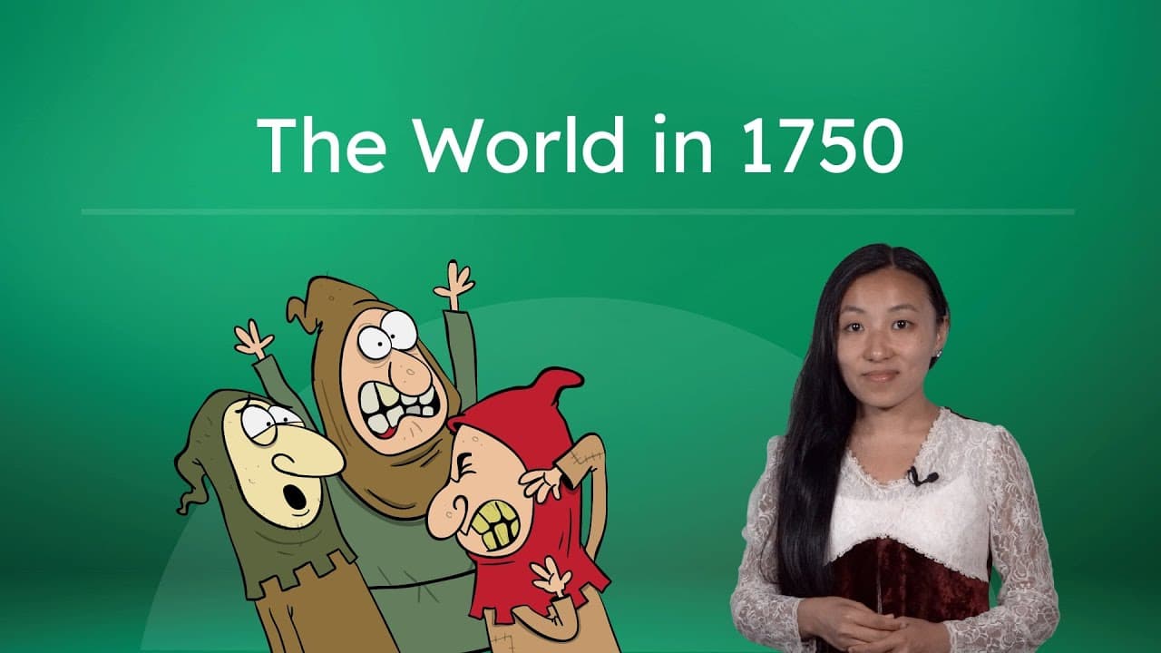 A Global Tour of the World in 1750