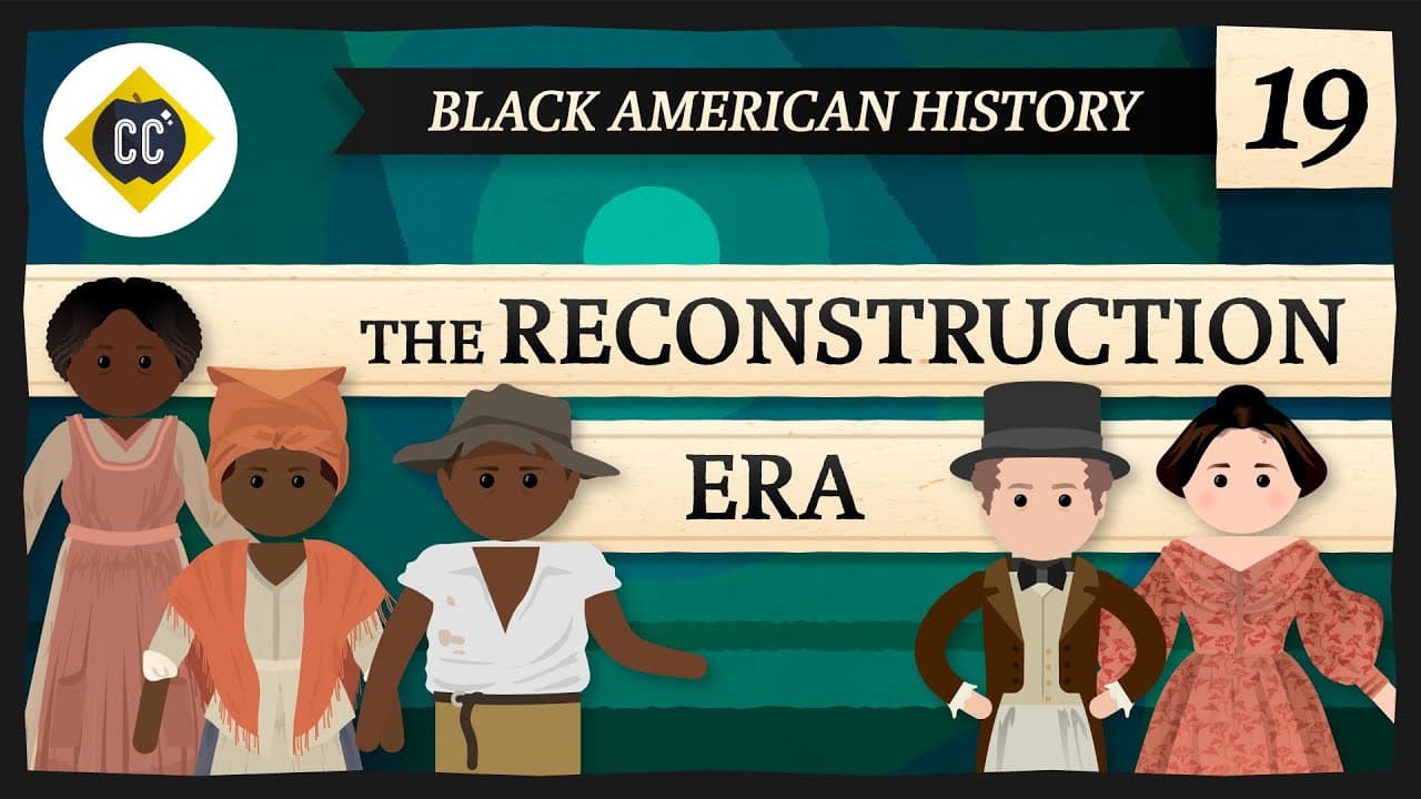 The Rise and Fall of the Reconstruction Era