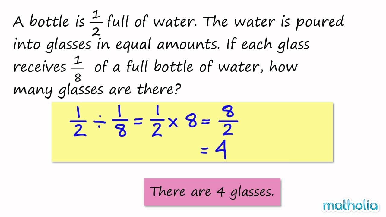 Dividing a Unit Fraction by a Unit Fraction