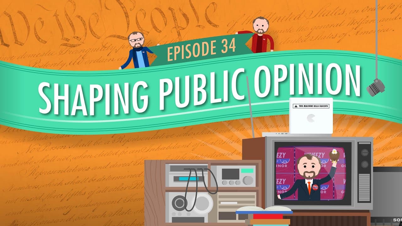 How Government, Interest Groups, and Media Shape Public Opinion