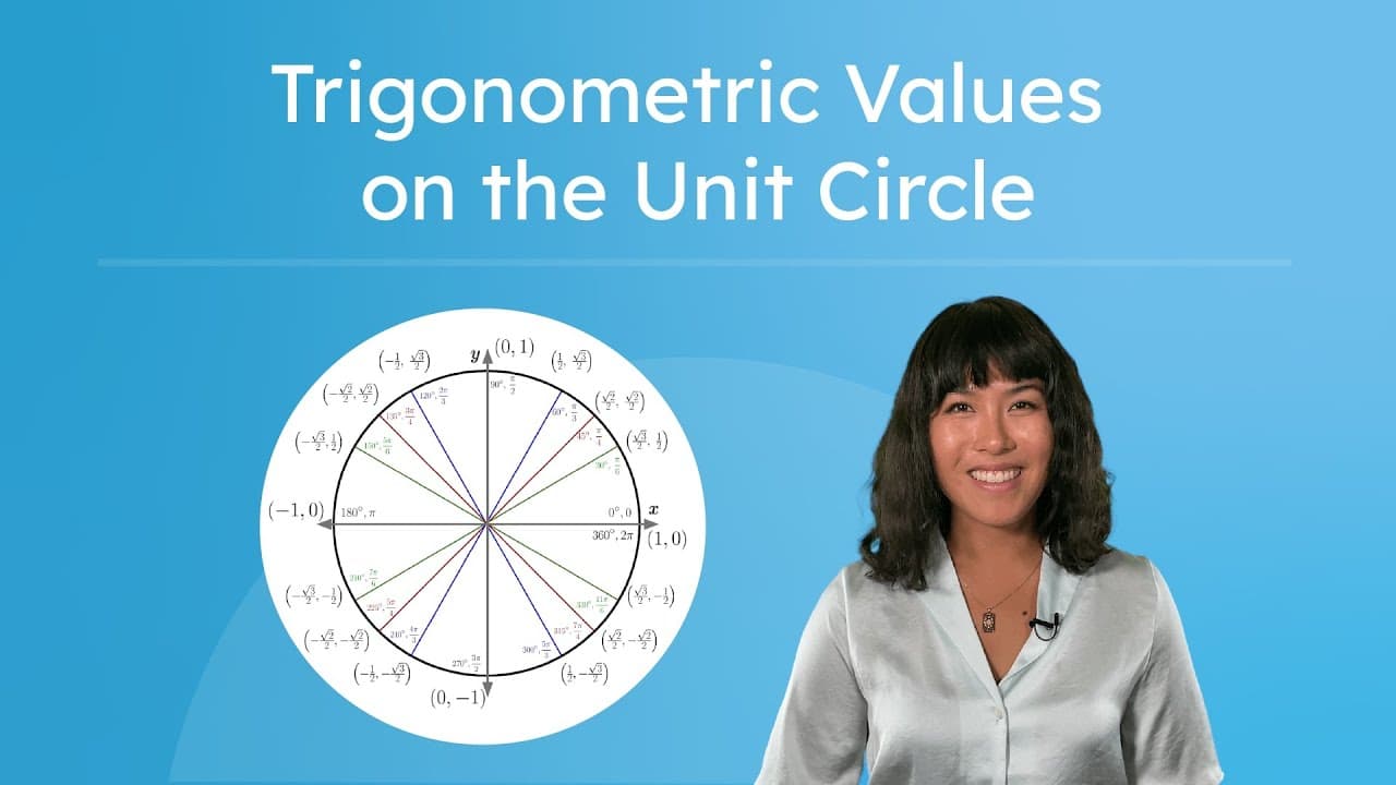 Finding All Six Trigonometric Values on the Unit Circle