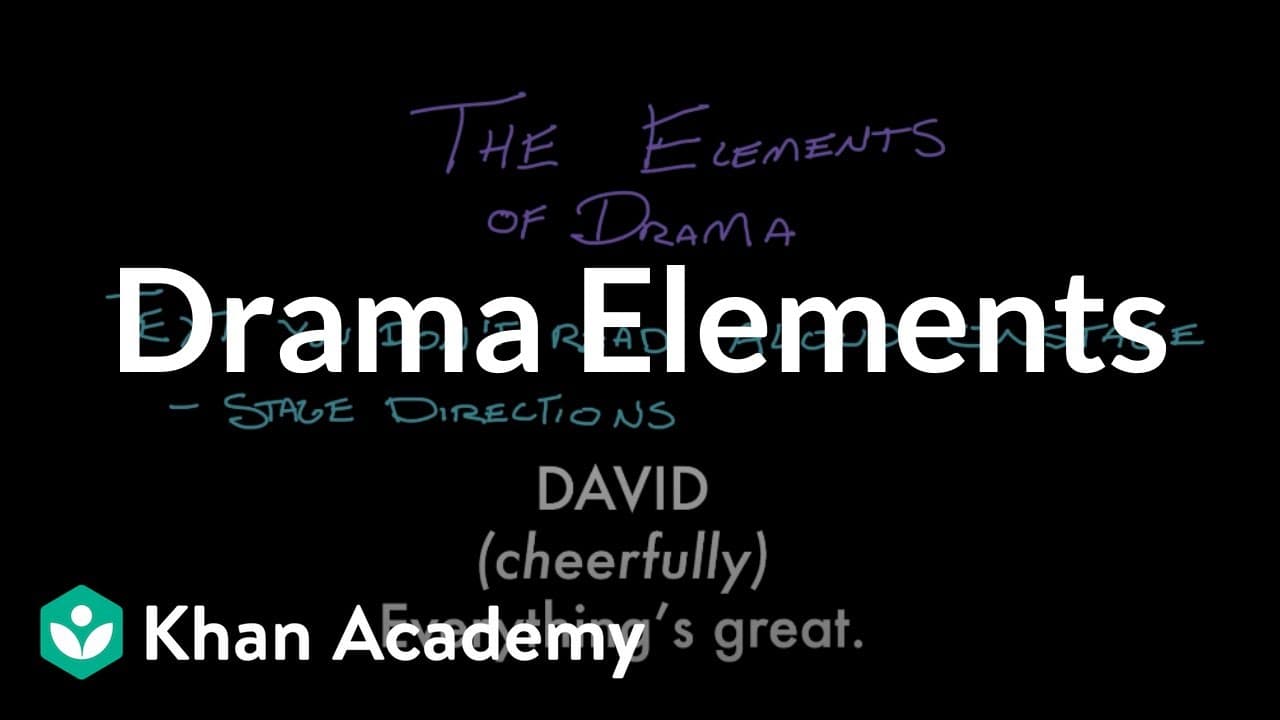 Understanding the Elements of Drama and How to Read a Play