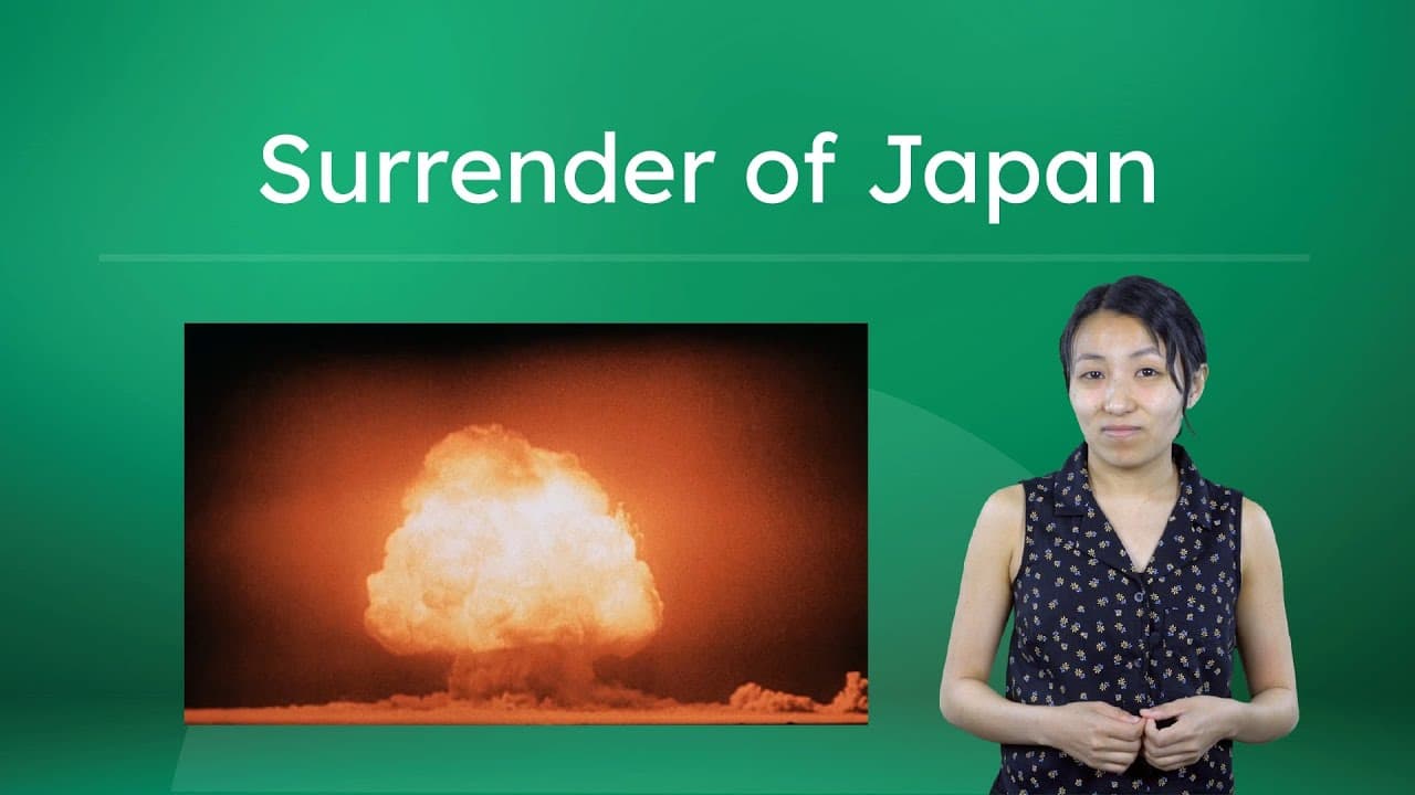 The Atomic Bomb and the End of World War II