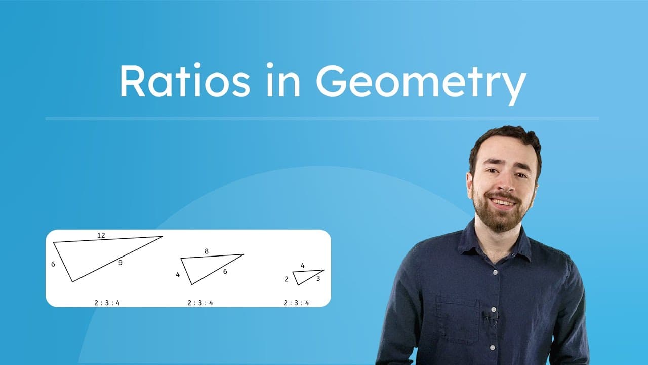 Simplifying and Applying Ratios in Geometry