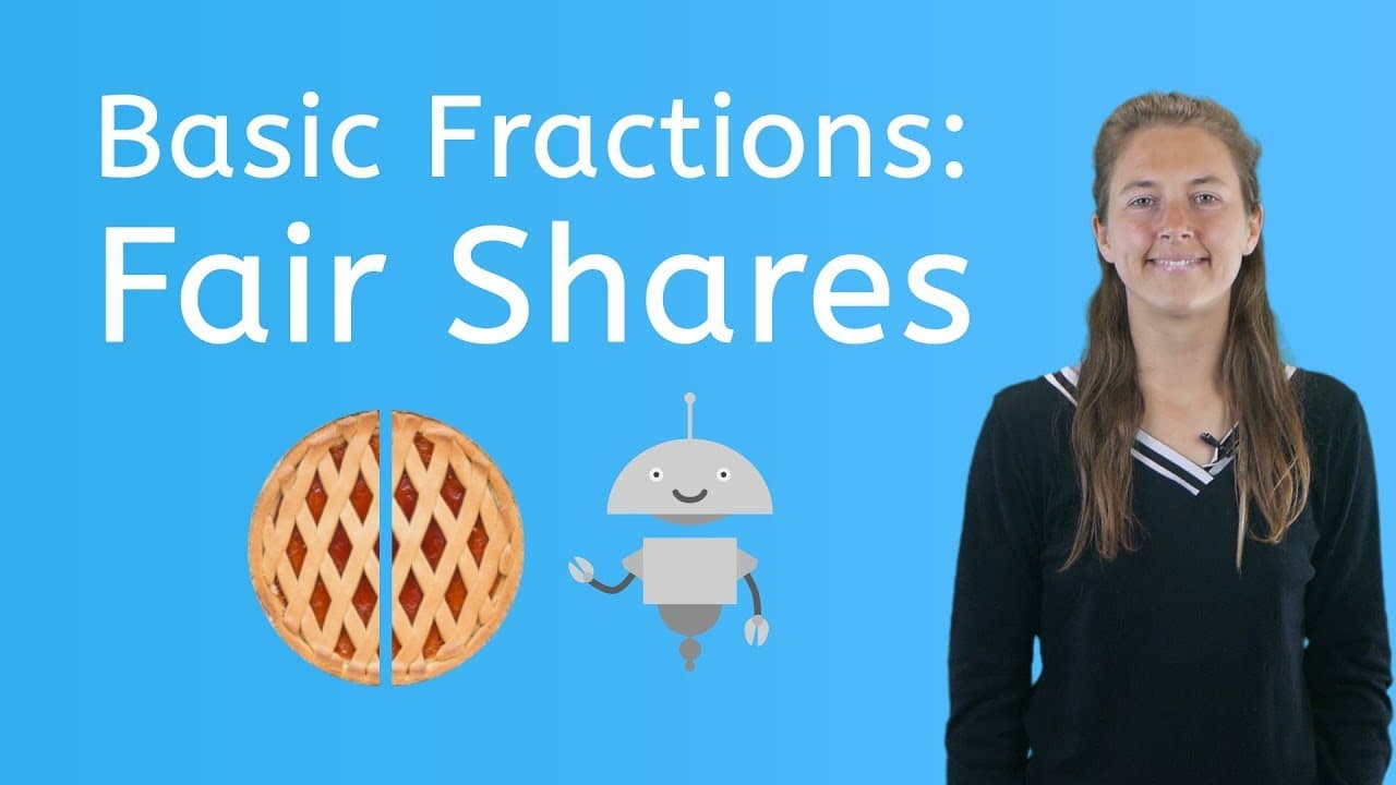 Introduction to Basic Fractions: Equal Parts and Fair Shares