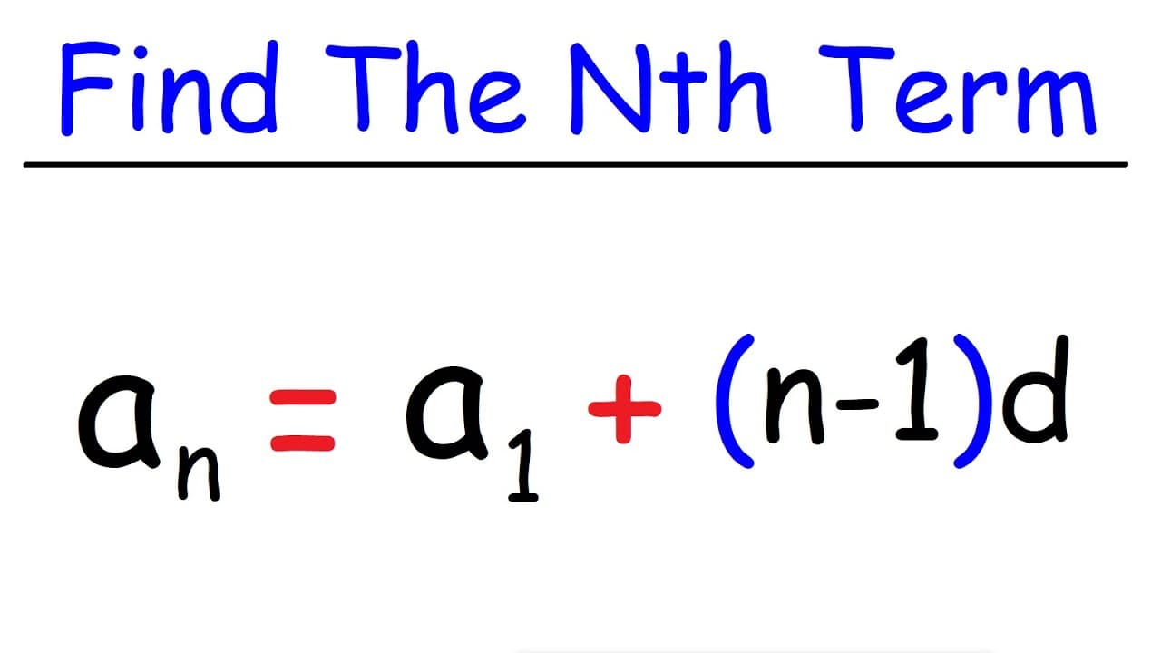 How to Find the Nth Term of an Arithmetic Sequence