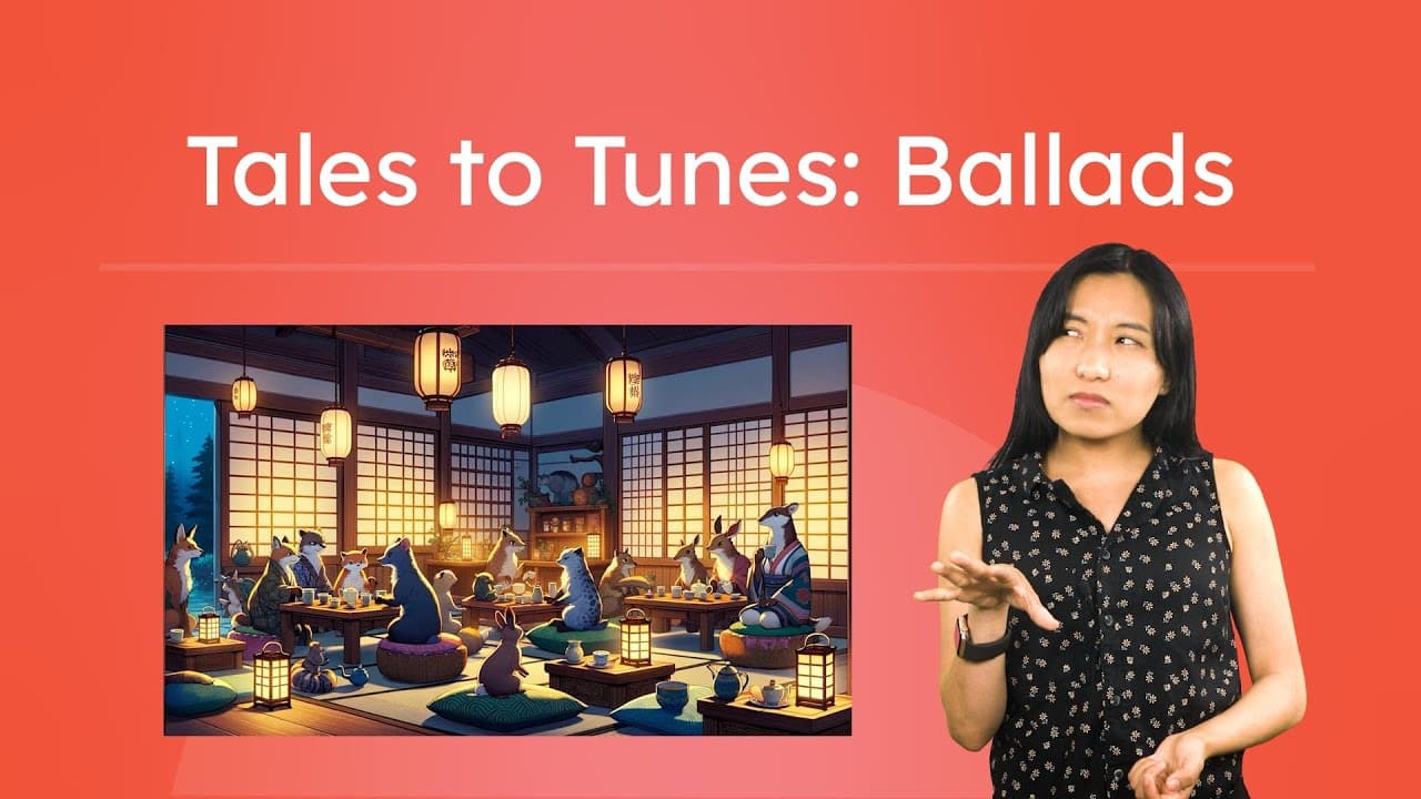 How Ballads Tell Stories Through Song