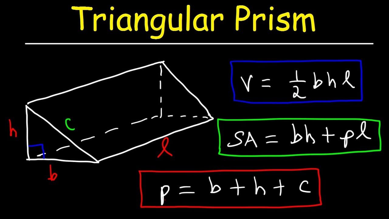 Calculating Volume and Surface Area of Triangular Prisms