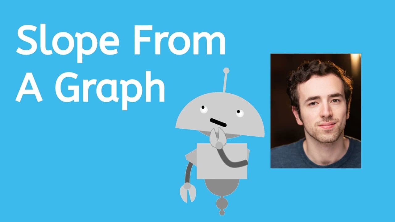 How to Find Slope from a Graph Using Rise Over Run
