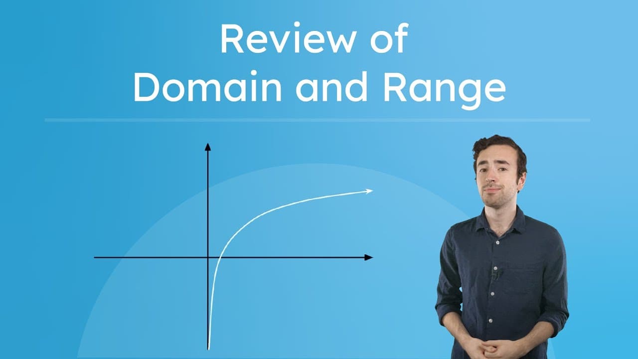 Mastering Domain and Range: Graphs, Equations, and Restrictions