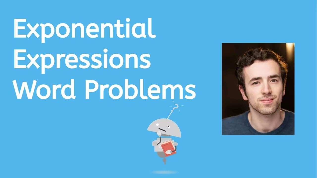 How to Solve Exponential Growth Word Problems