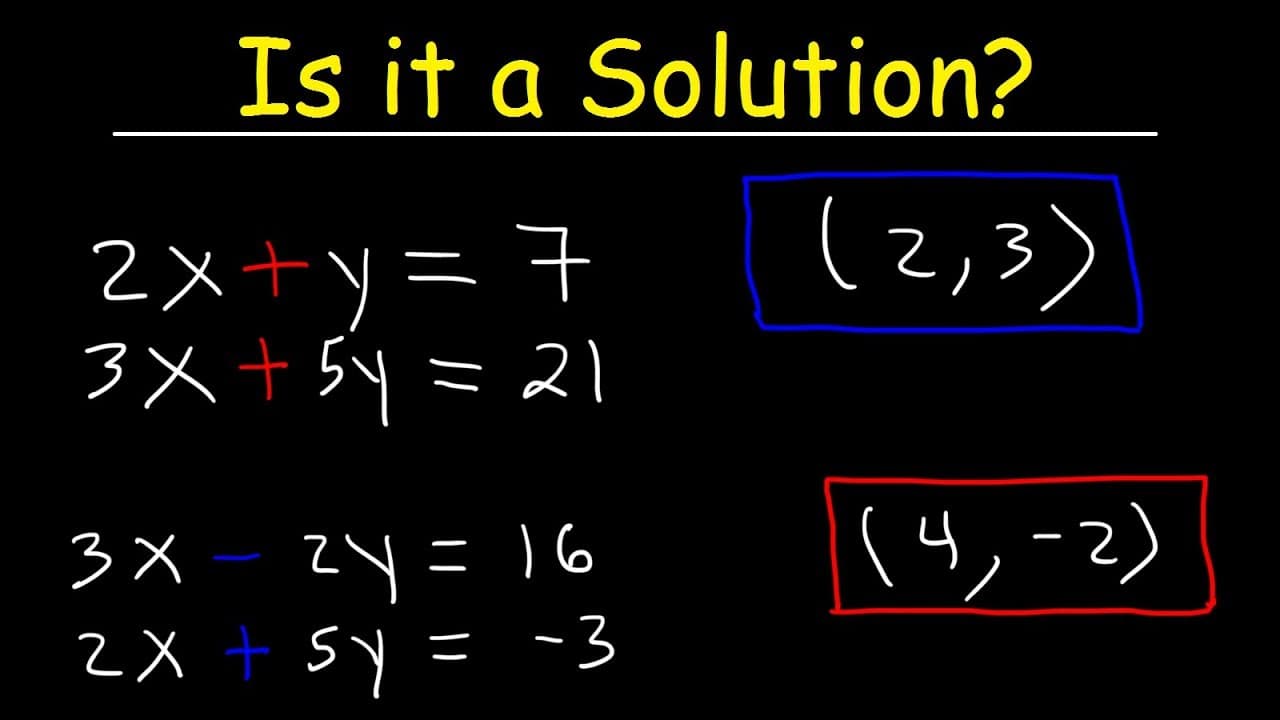 Verifying Solutions to Systems of Linear Equations