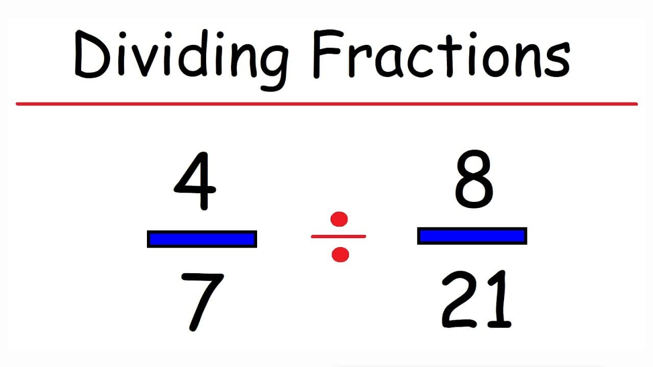 How to Divide Fractions Using Keep Change Flip