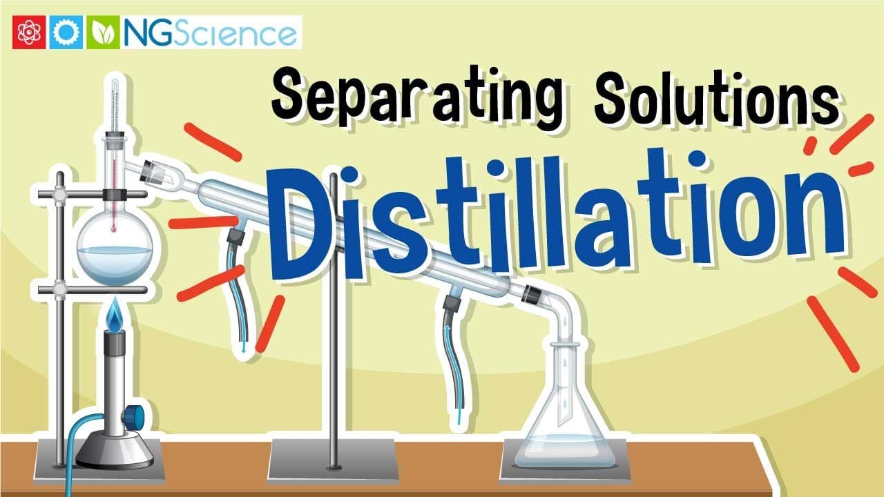 How Distillation Works: Separating Solutions Step-by-Step