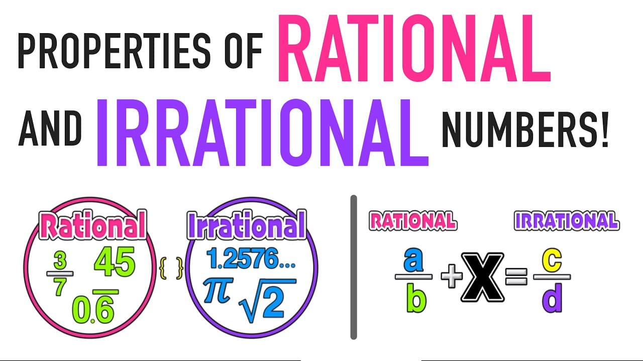 Rational vs. Irrational Numbers: Definitions and Operations Explained