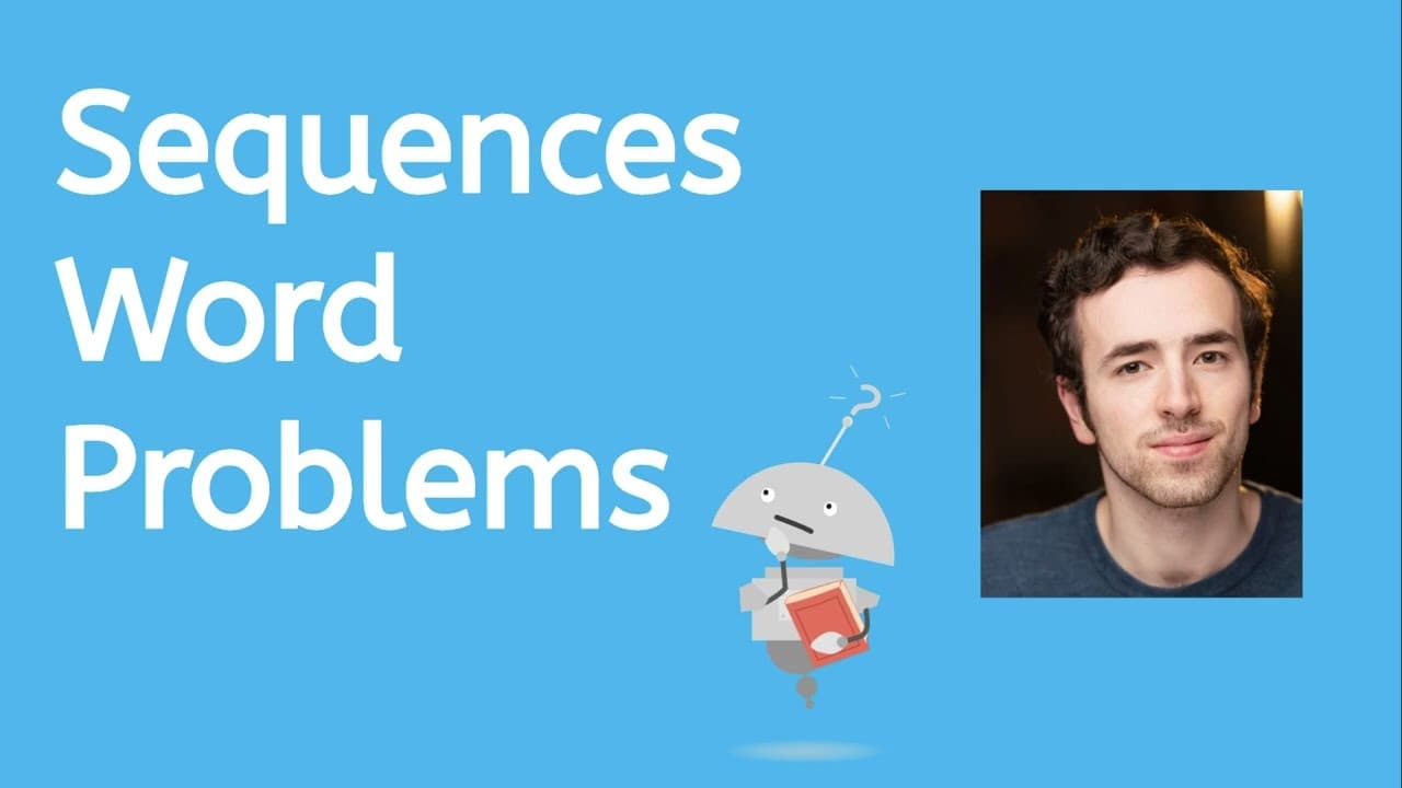 Solving Word Problems with Arithmetic and Geometric Sequences