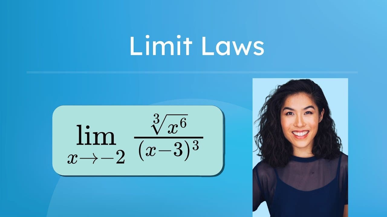 How to Calculate Limits Using Special Limits and Limit Laws