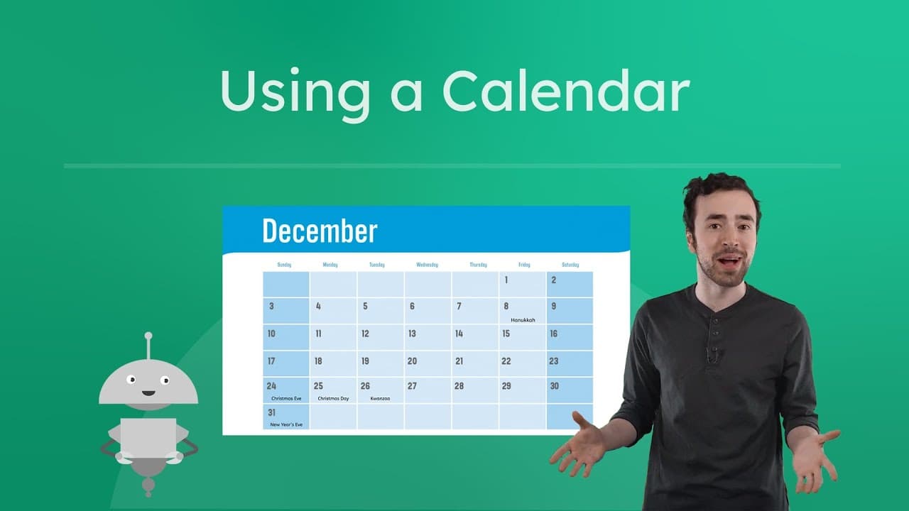 Planning a Birthday Party Using a Calendar