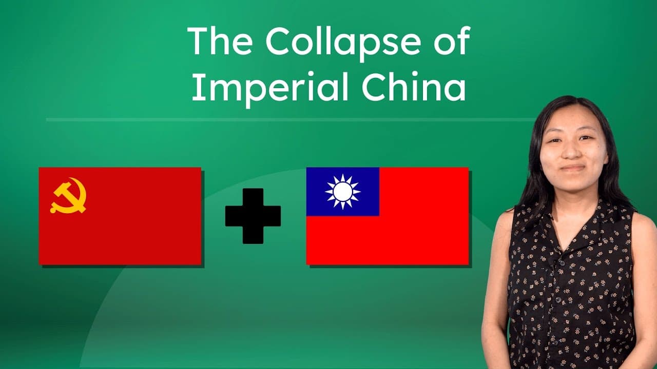The Fall of Imperial China and the Rise of Nationalism
