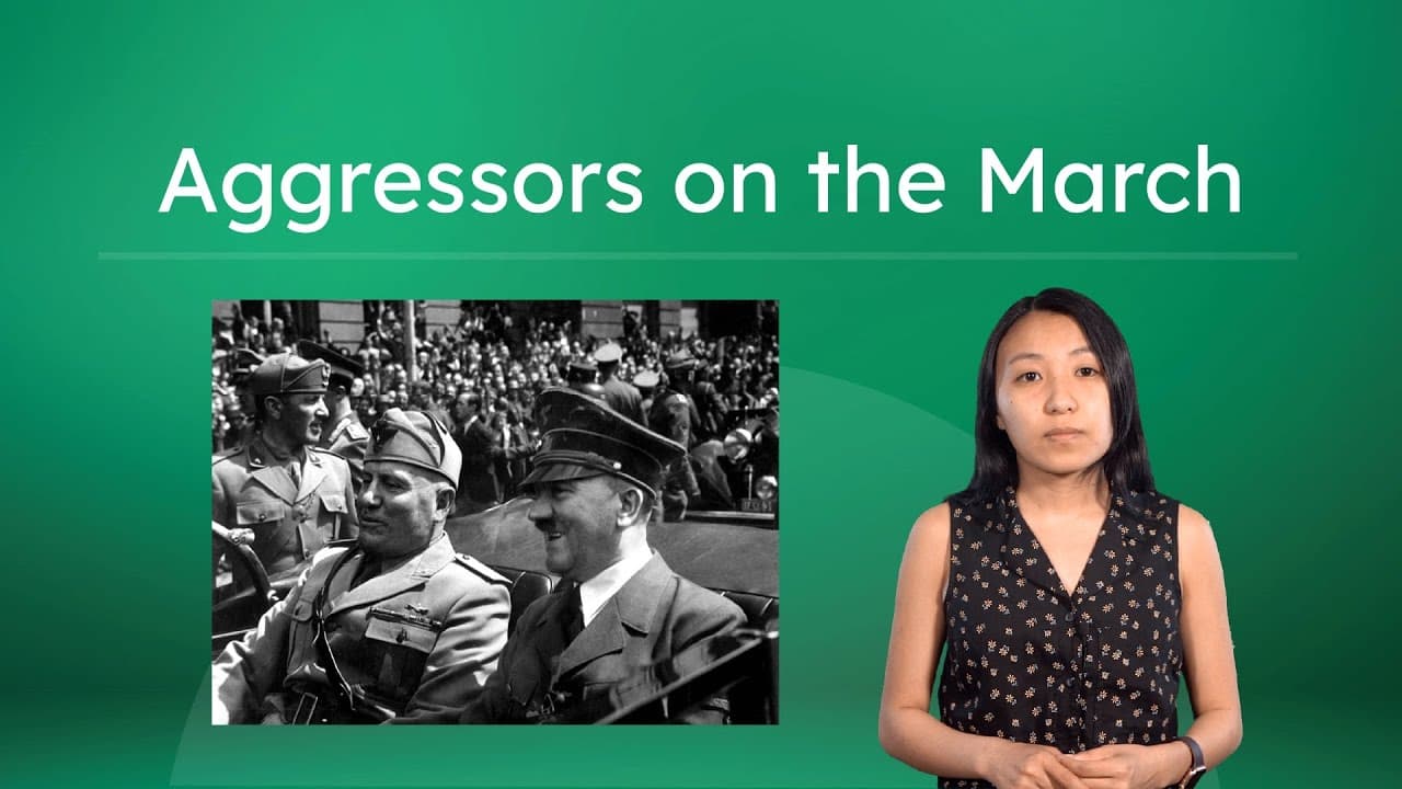 Aggressive Expansion and the Failure of the League of Nations