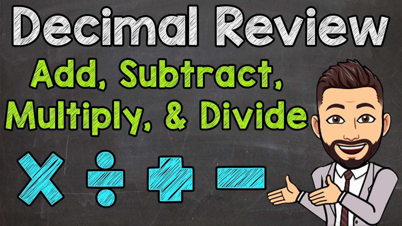 How to Add, Subtract, Multiply, and Divide Decimals