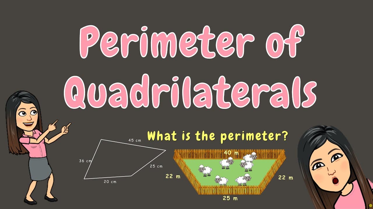 Calculating the Perimeter of Irregular Quadrilaterals