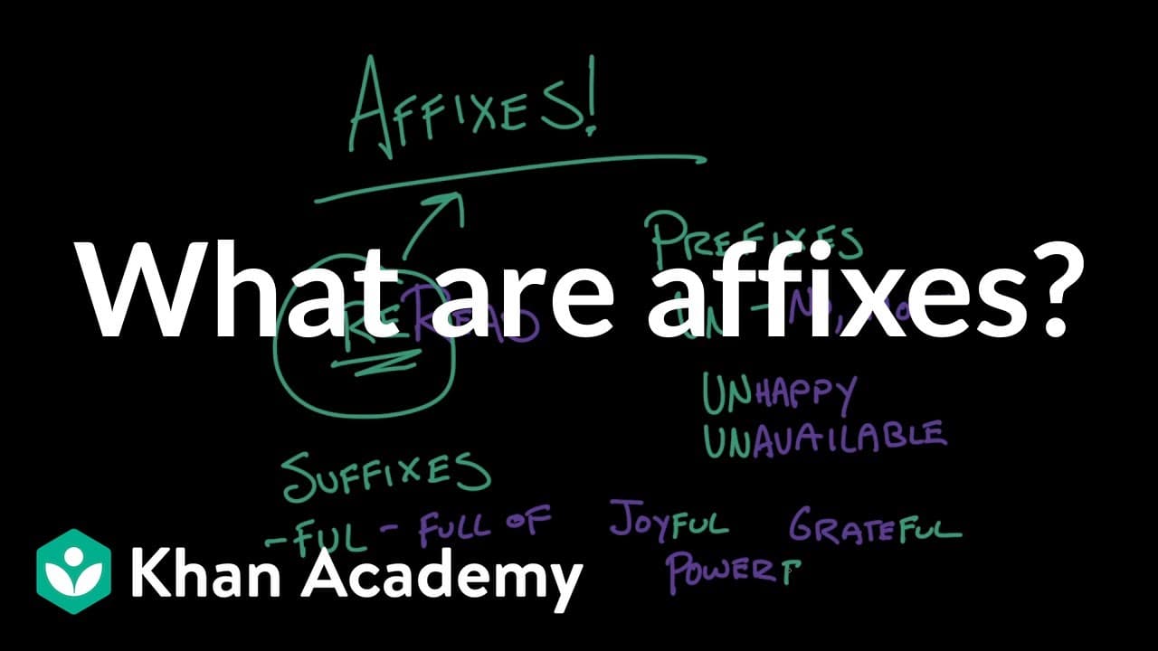 Building New Words with Affixes