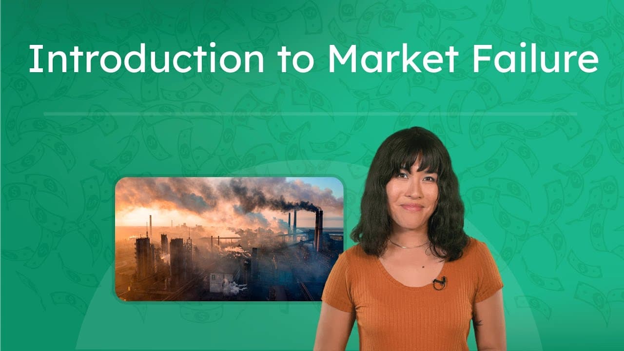 Why Markets Fail: Externalities, Public Goods, and Monopolies