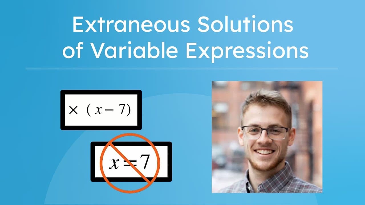 Understanding Extraneous Solutions in Rational Equations