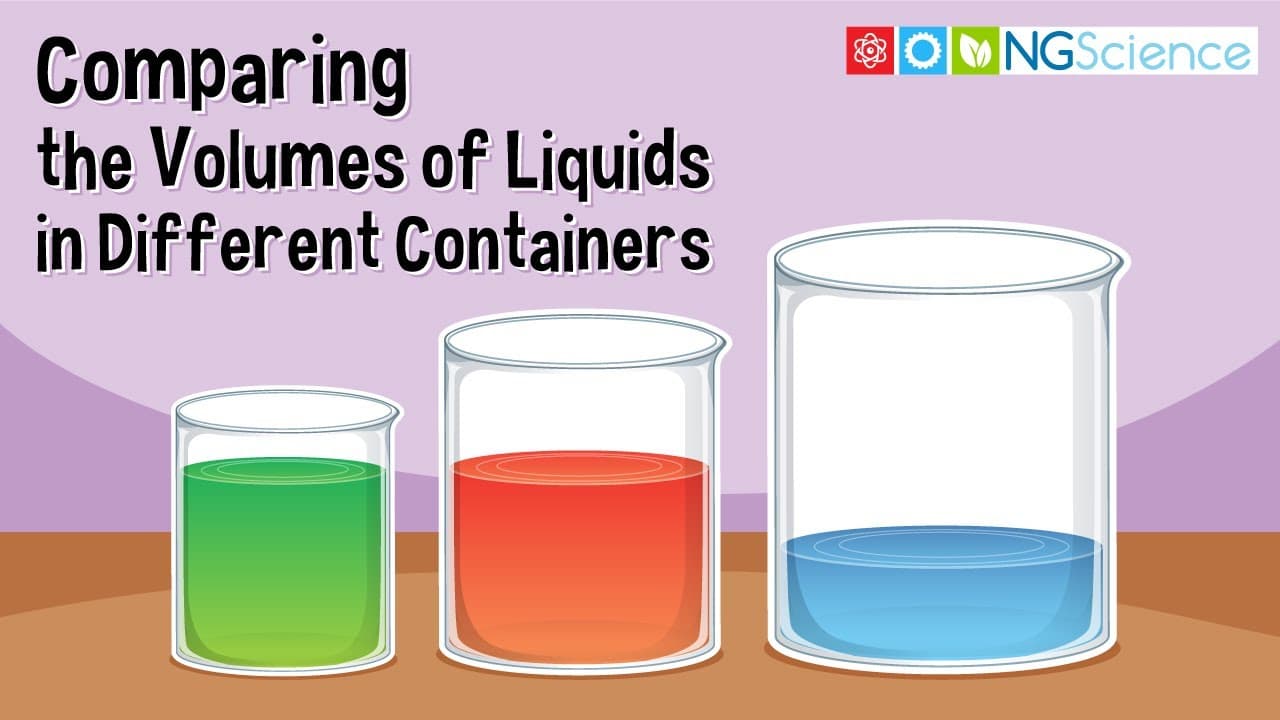 Comparing Liquid Volume in Different Containers