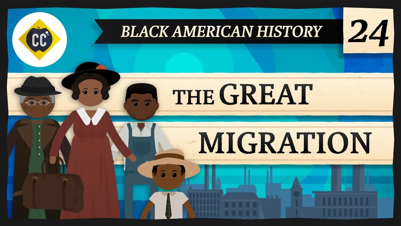 Why Millions of Black Americans Left the South: The Great Migration