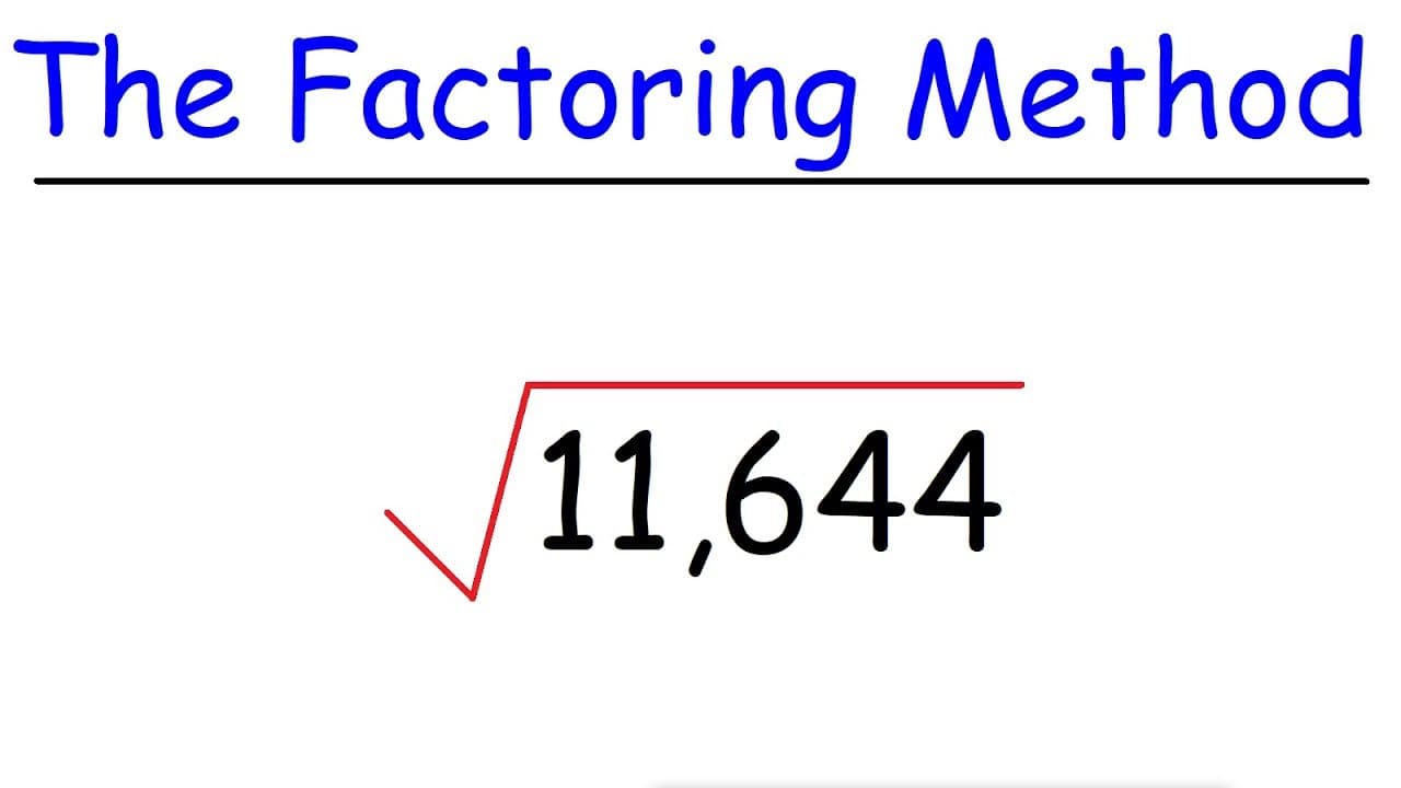 Finding Square Roots of Large Numbers by Factoring