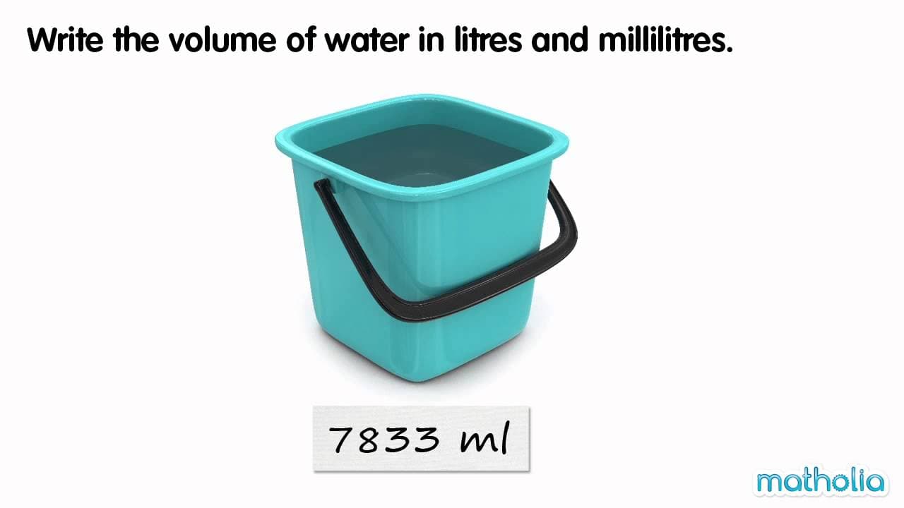 Converting Liquid Volume from Milliliters to Liters