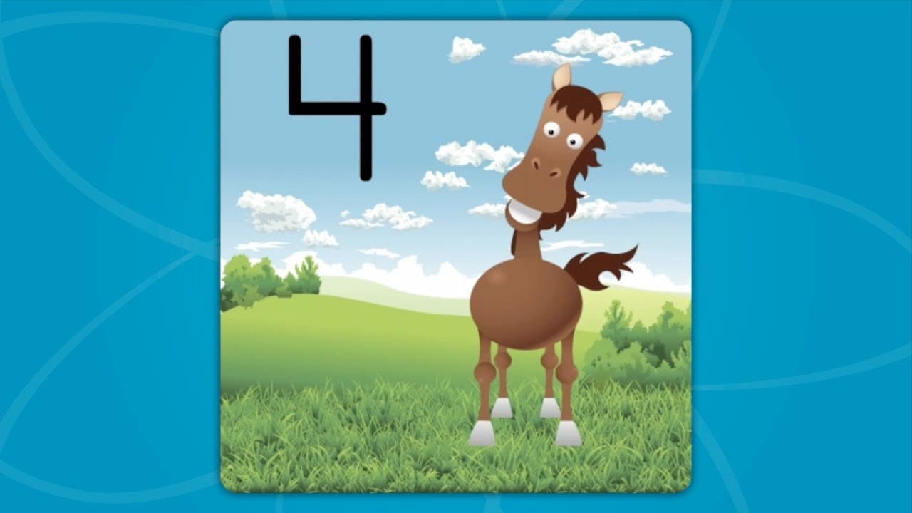 Skip Counting by Fours with the Singing Horse