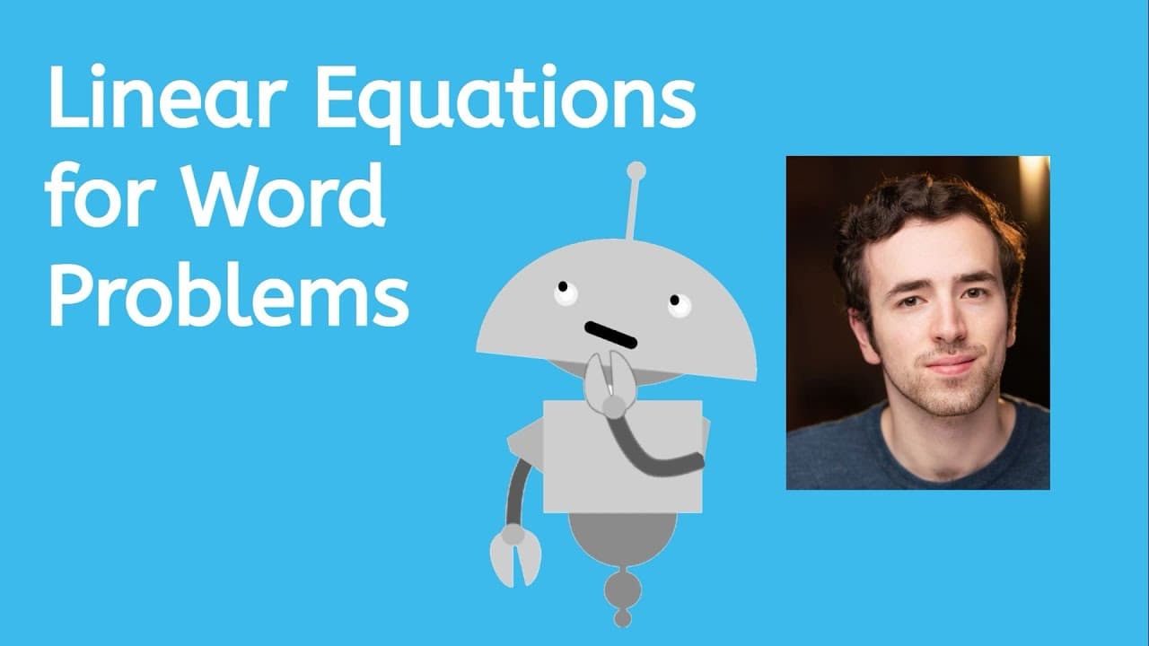 Solving Real-World Problems Using Linear Equations