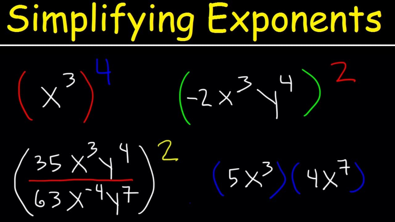 Mastering Exponent Rules: From Basics to Complex Simplification