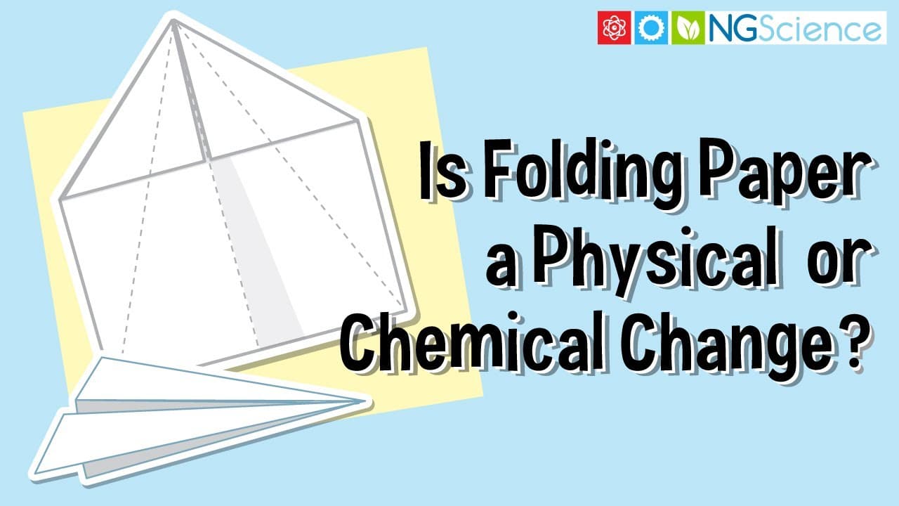 Physical Change Explained: Folding a Paper Plane