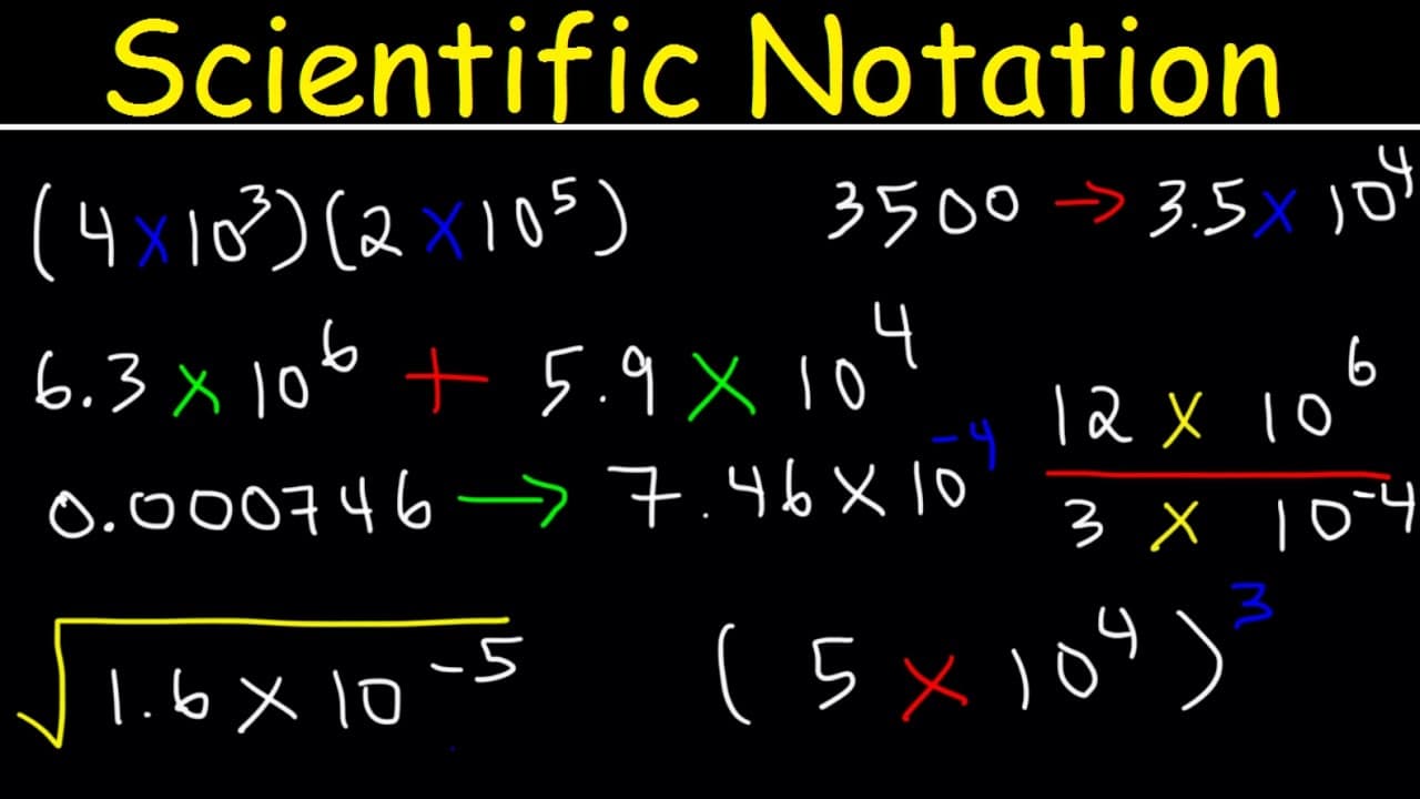 Mastering Scientific Notation: Conversions And Operations