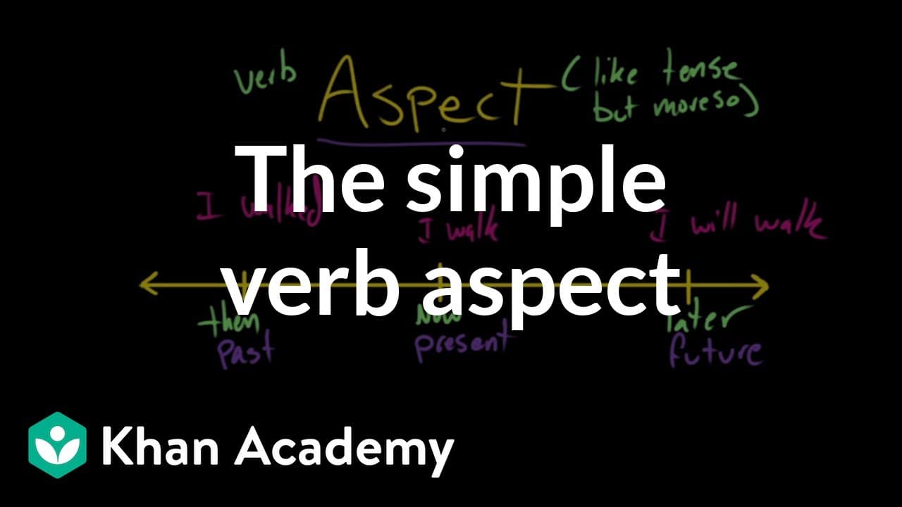 Understanding the Simple Verb Aspect