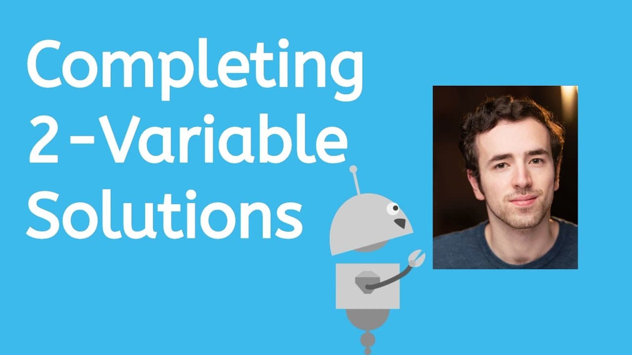 Finding Missing Coordinates in Linear Equations