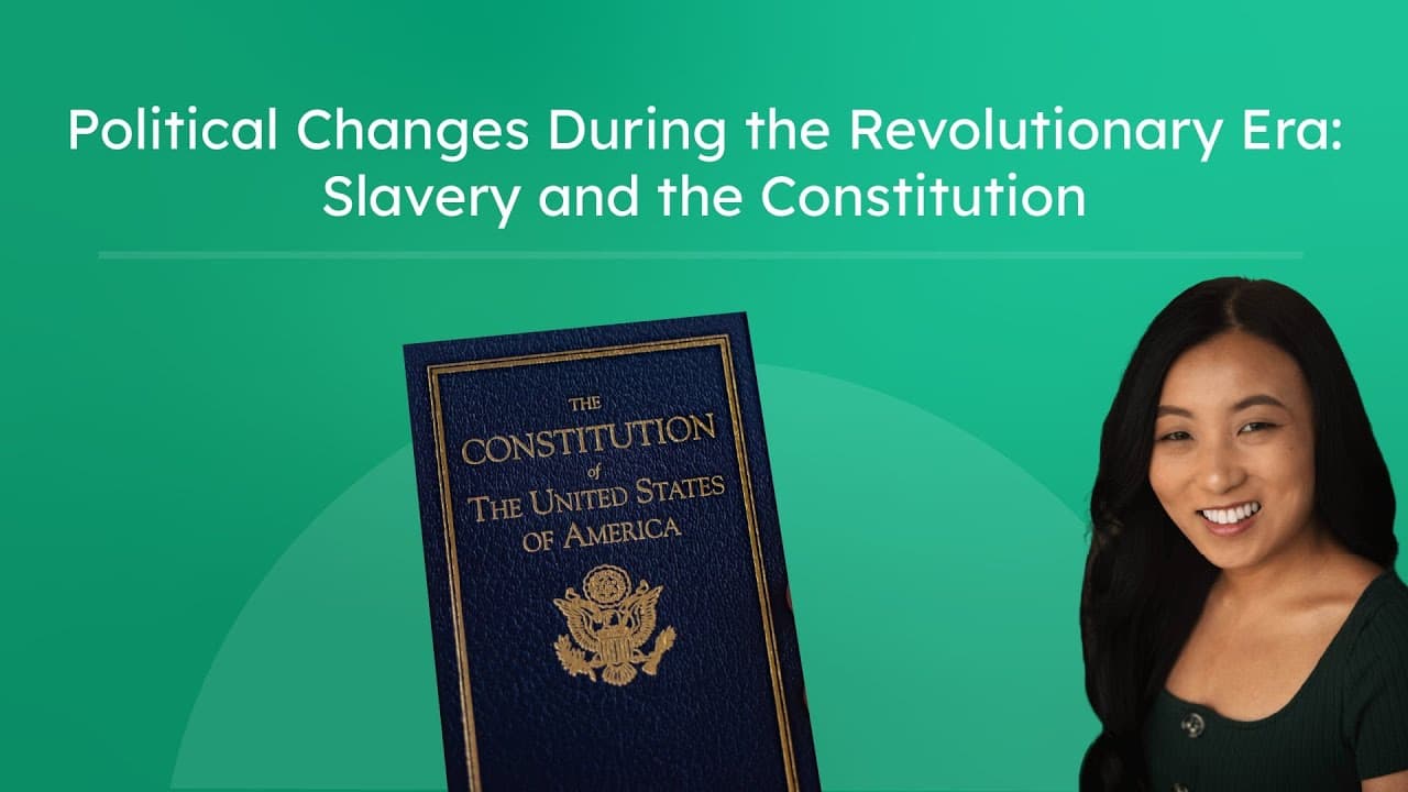 Slavery and the Constitution: America's Founding Paradox