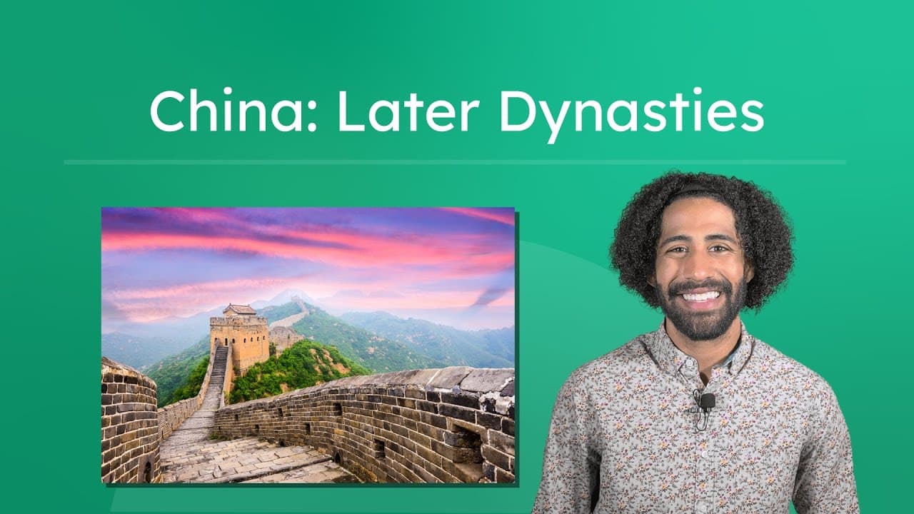 How the Mongols and Ming Shaped China