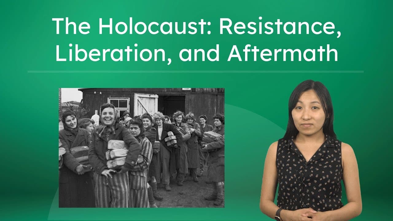 Holocaust Resistance, Liberation, and the Post-War World