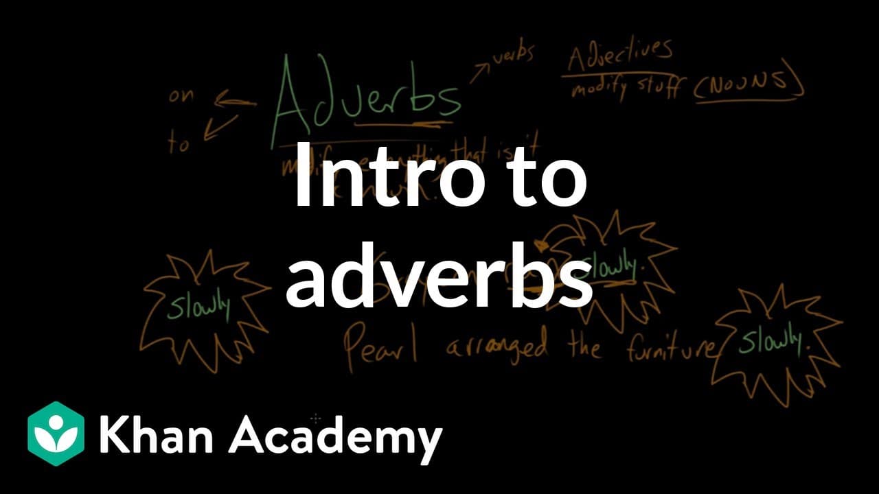 What Adverbs Are and How to Use Them